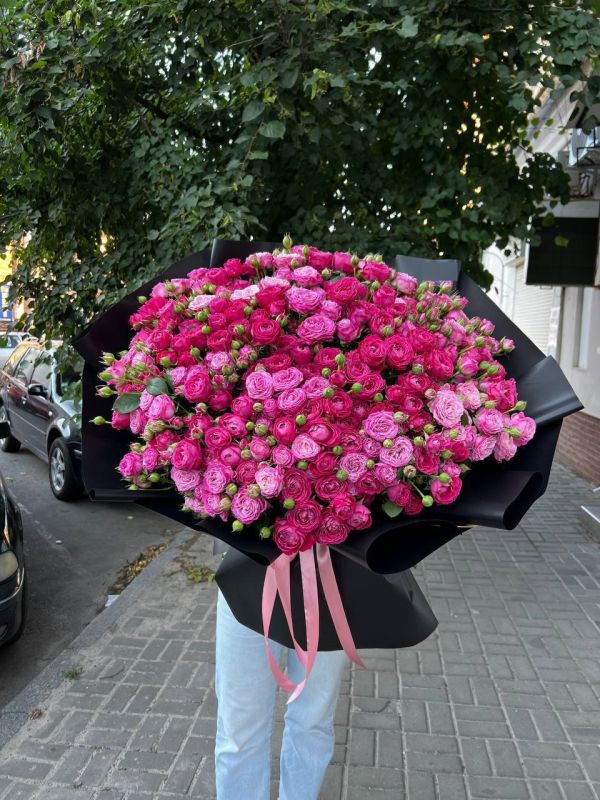 101 мікс піоновидної троянди